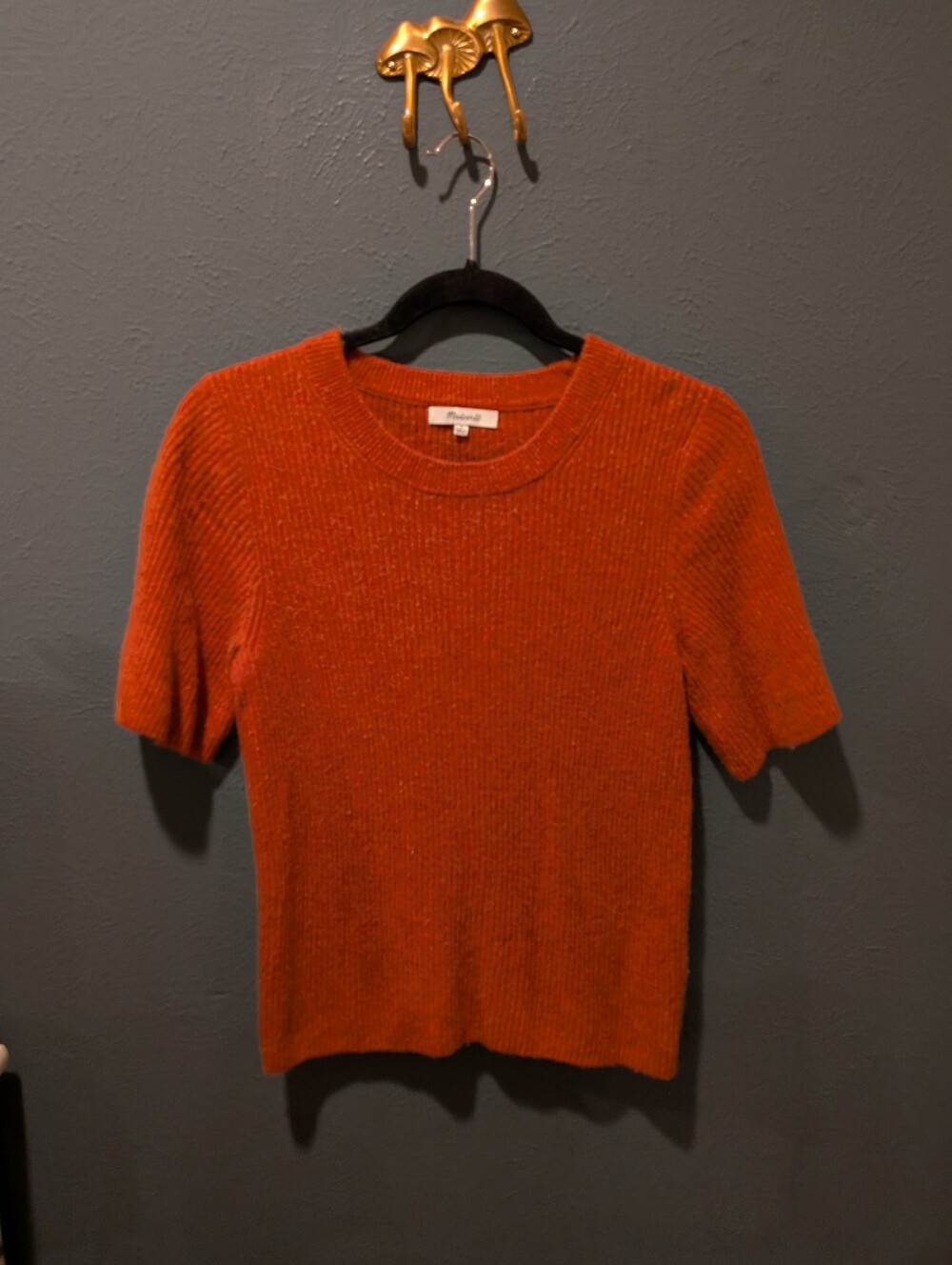 Madewell Short Sleeve Knit Sweater